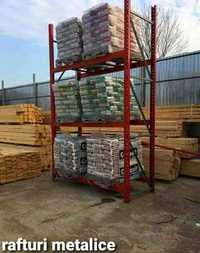 Rafturi metalice de 6 euro paleti  6000kg