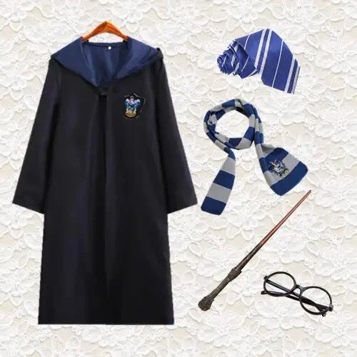 Костюм  Гарри Поттера в синем и красном цвете продажа