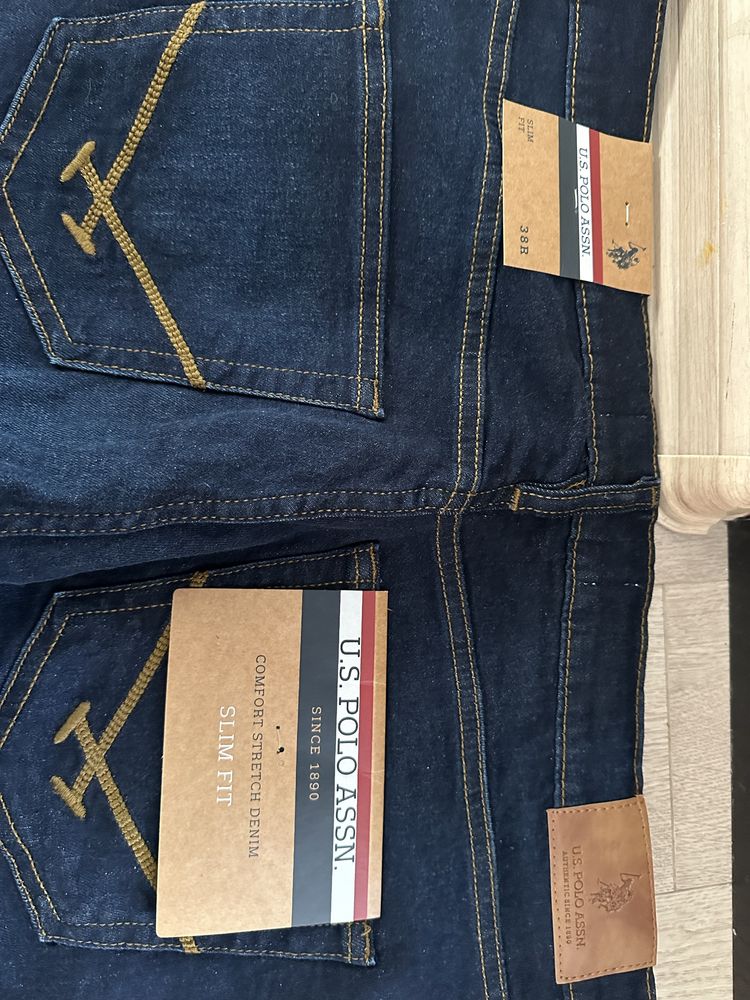 Us polo assn- slim fit 38R мъжки дънки