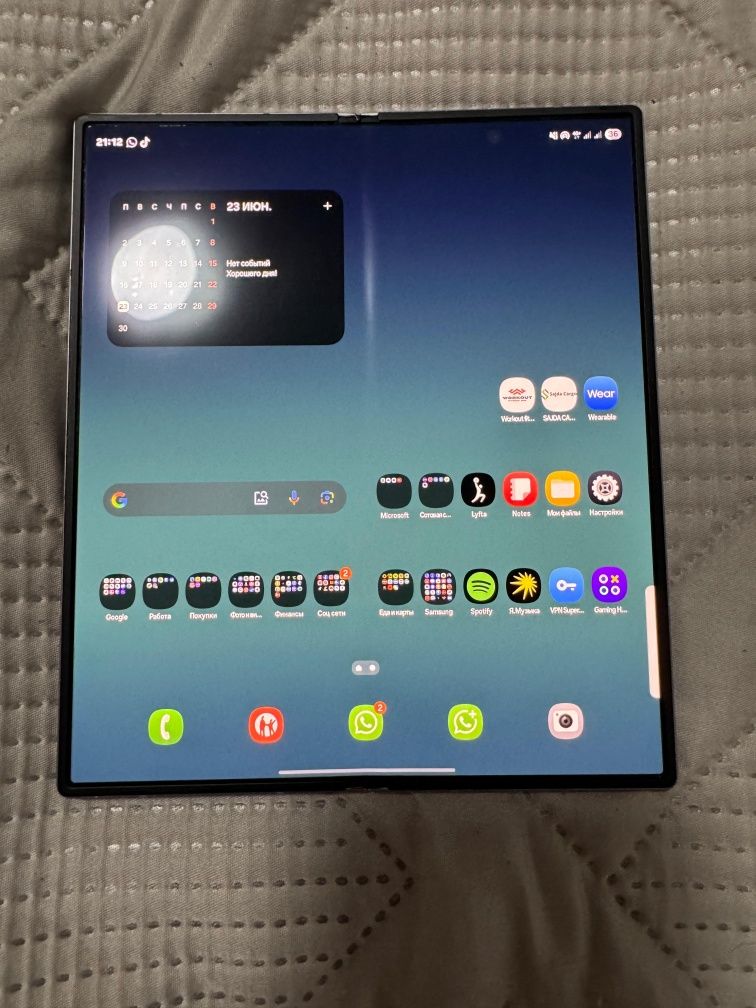 Обменяю Samsung z fold 6