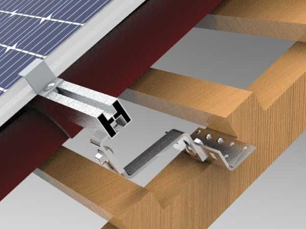 Suport reglabil montaj panouri fotovoltaice 115 mm