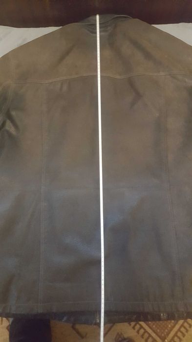 Голямо мъжко кожено яке от естествена кожа