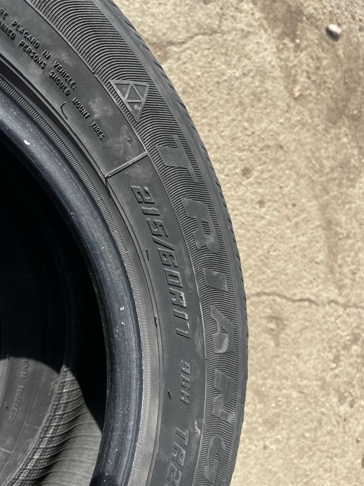 Комплетк летних шин 215.60. R17