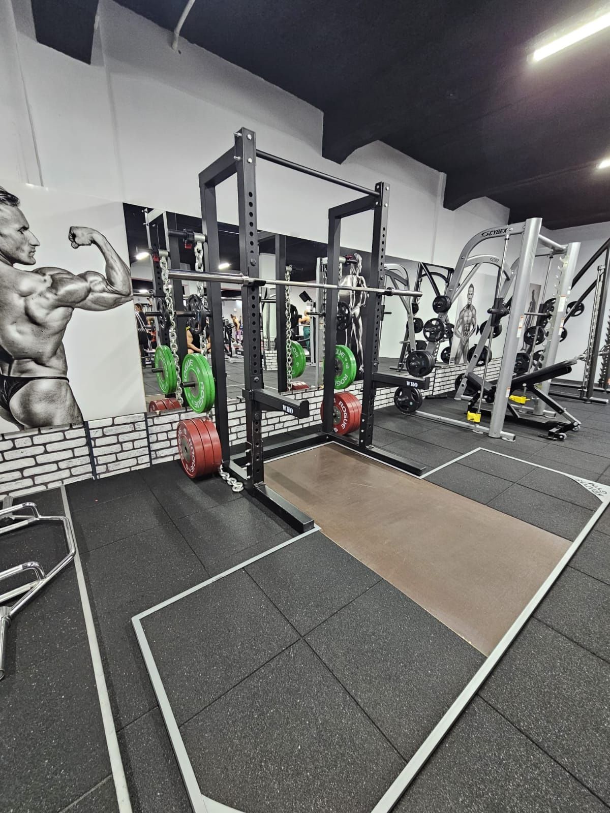 Statie rack half rack cadru antrenament funcțional