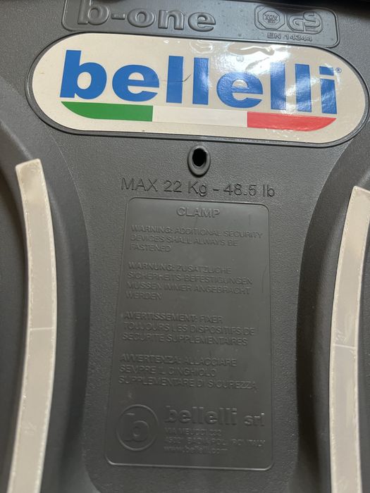 Scaun copii bicicleta Bellelli - 2 bucati