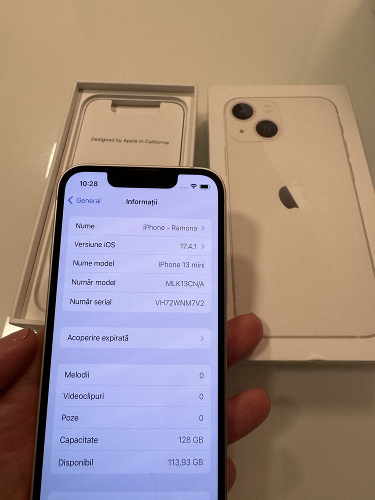 Iphone 13 mini - in stare foarte buna
