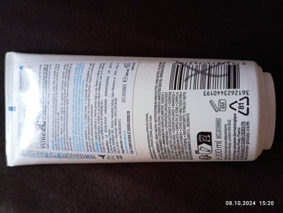 Lipikar Baume AP+M 200ml