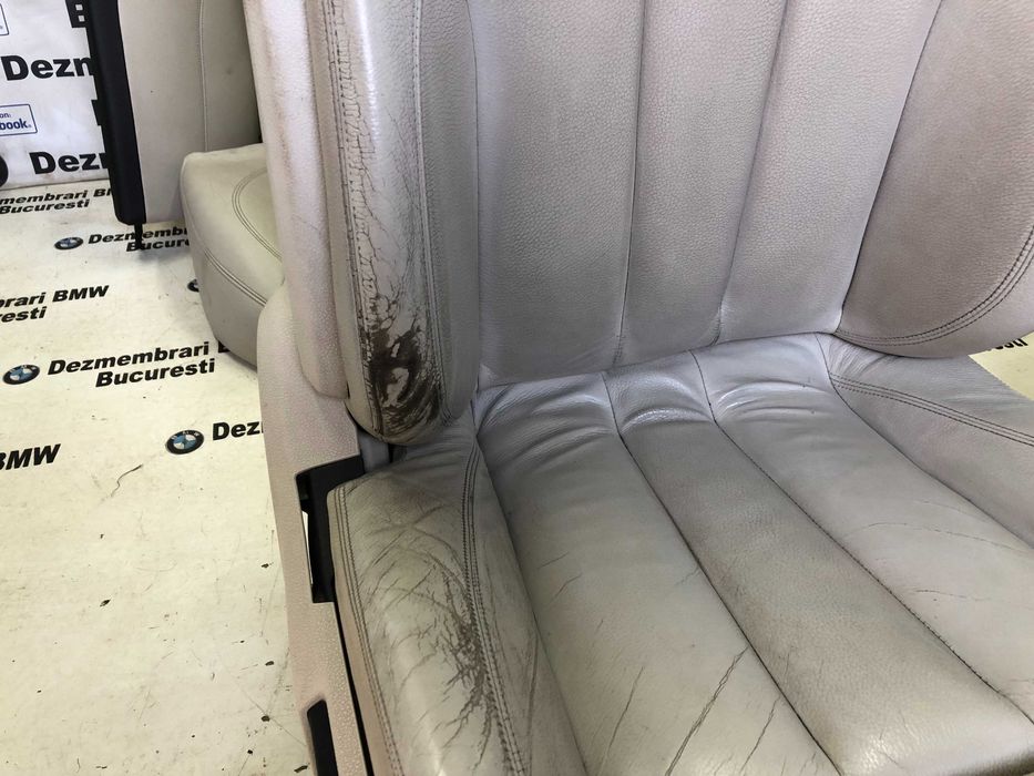 Scaune interior sport Recaro incalzit piele crem BMW seria 6 F06
