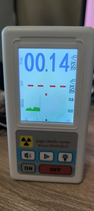 Detector portabil de radiații/izotopi/Geiger counter BR-6