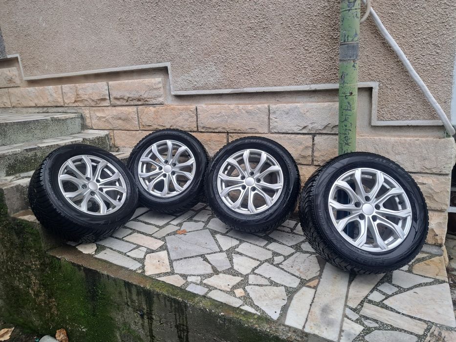 Джанти 5х112х16 със зимни гуми