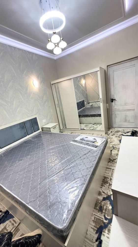 Sergeli 16A,2 xona 4 etaj 58 kv mebel texnika,evroremont