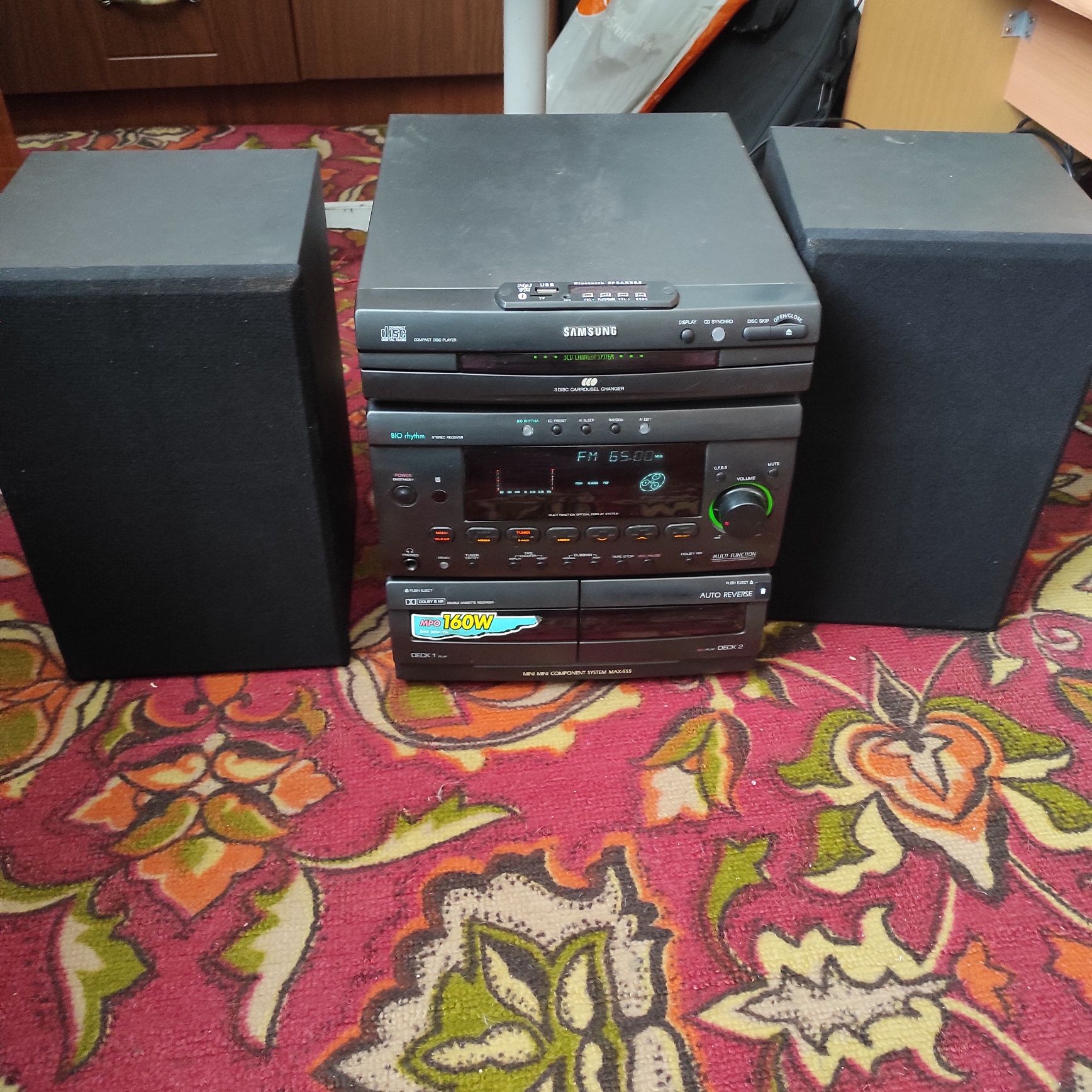 Муз центр Samsung max555