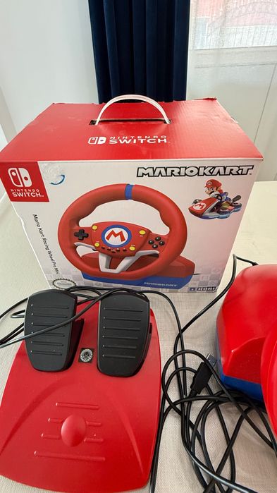 Волан HORI Mario Kart Racing Wheel Pro Mini (Nintendo Switch)