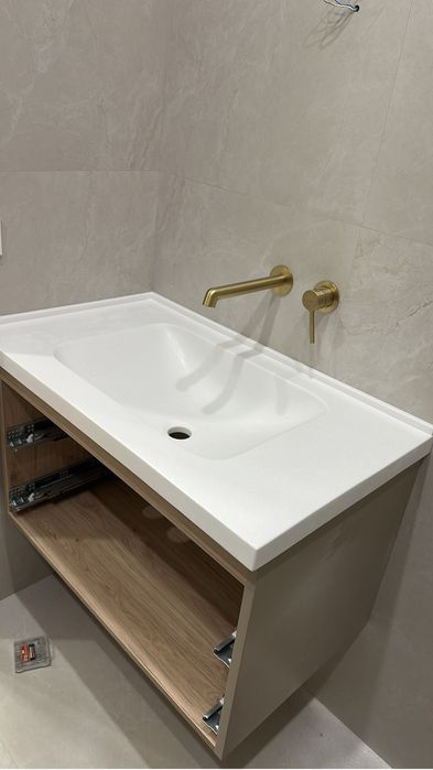 Санузел из искусственного камня