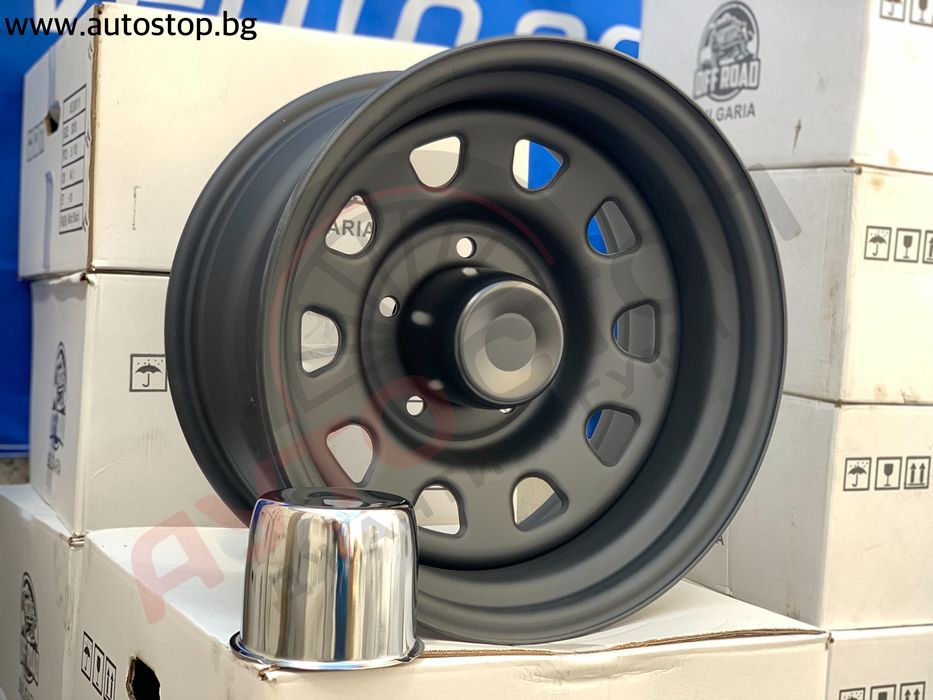 15" 10J 6x139.7 ET -44 Джанти Стоманени 4x4 Минусови Toyota Nissan