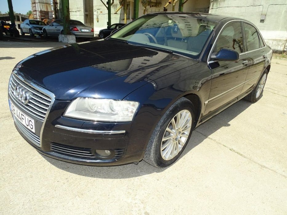 capota bara fata aripa grila bara far xenon audi a8 facelift 4e 2006