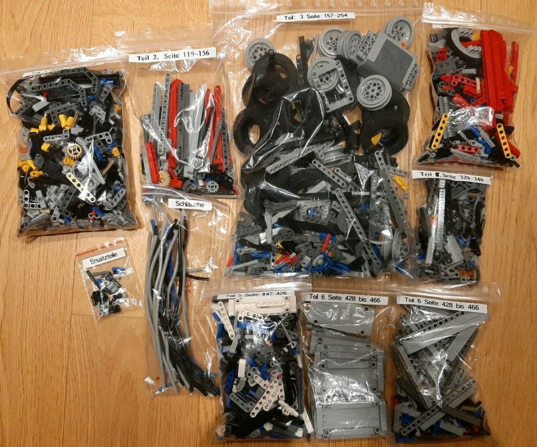 Lego Technic Mercedes Arocs 42043