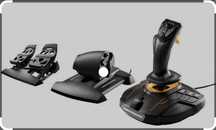 Топ Джойстици и педали за летене контролери Thrustmaster T.16000M