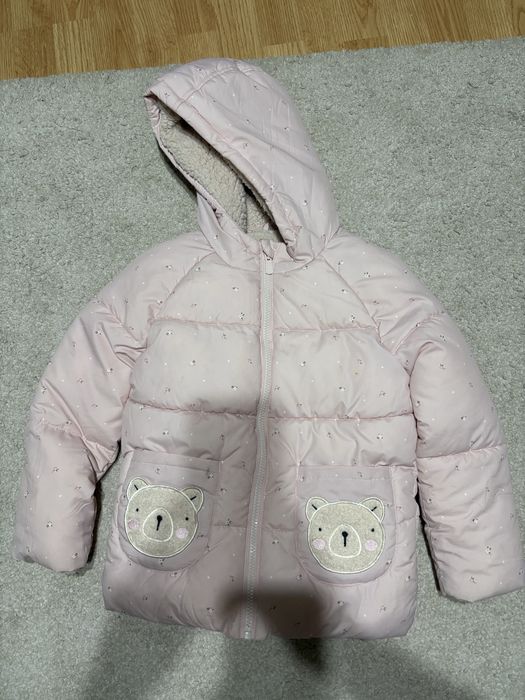 Geaca fetite roz de iarna 6 ani George