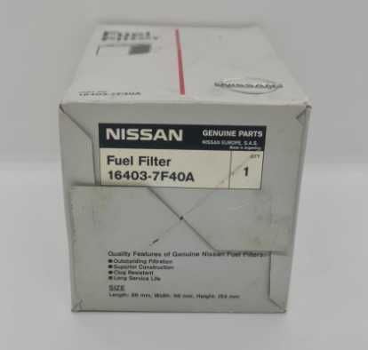 Nissan горивен филтър OEM 16403-7F40A / MANN-FILTER WK 940/22