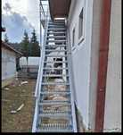 Confectionam scarii metalice zincate exterioare și pentru incendii , p