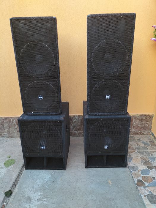 2sateliti 15si 2basi 18rcf fbt dynacord