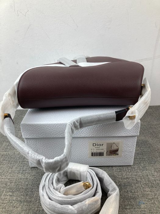 Geanta Dior Saddle Burgundy