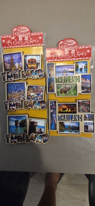 Vand/schimb magneti de frigider din Thailanda si Korea..Vezi 8 poze