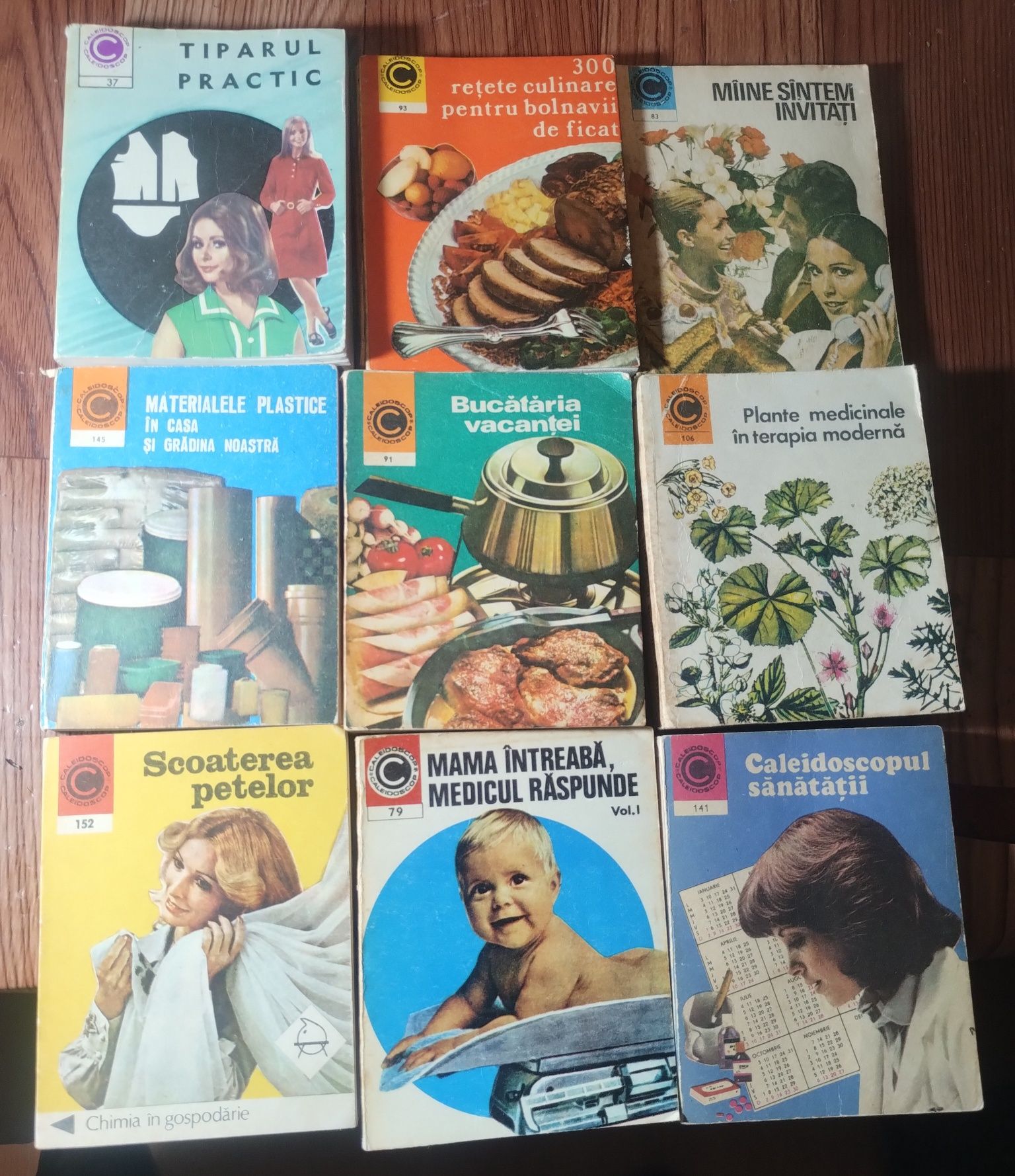 Cărți editura caleidoscop(minibrosuri)