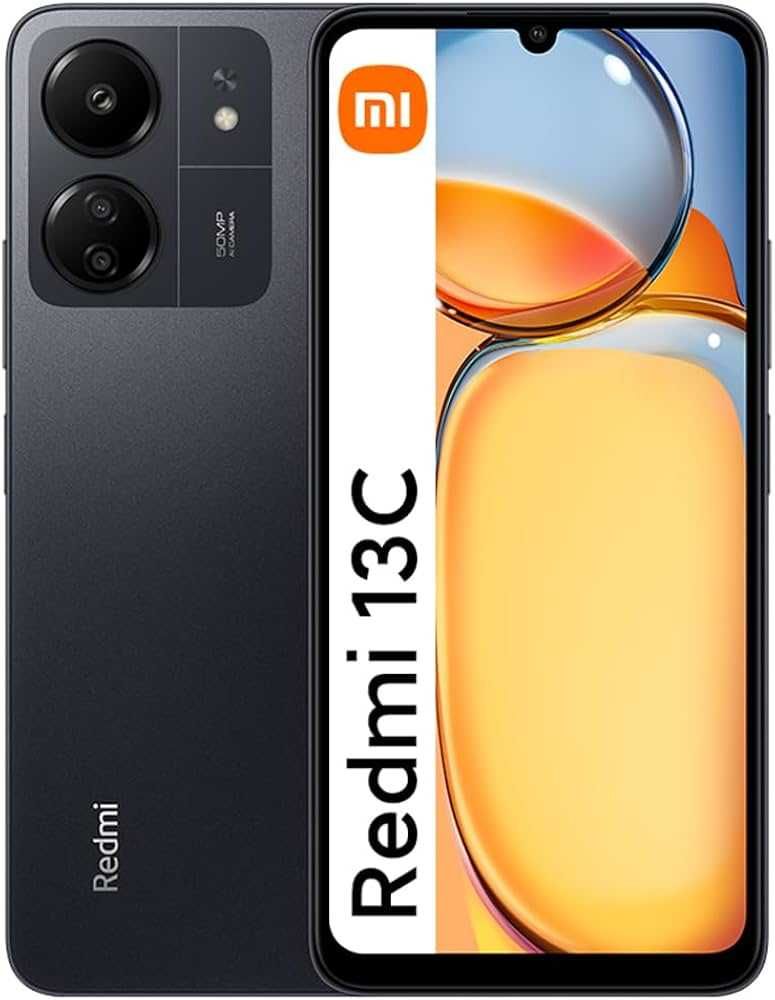 НОВ! Xiaomi Redmi 13C 128GB 4RAM Midnight Black 2г. Гараниця!