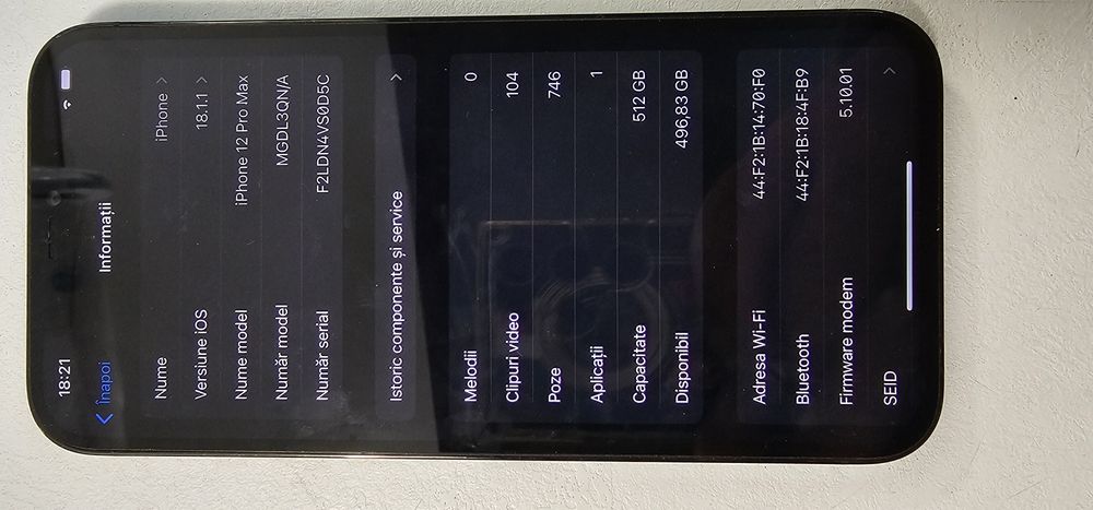Iphone 12 pro max 512 gb