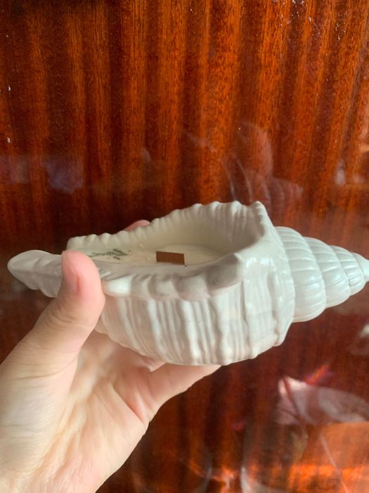 Свеча в морском дизайне