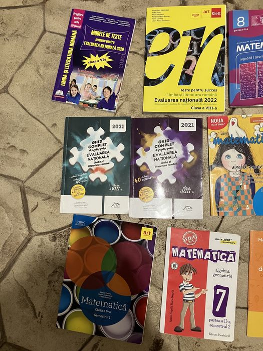 Teste matematica și romana pt evaluarea naționala
