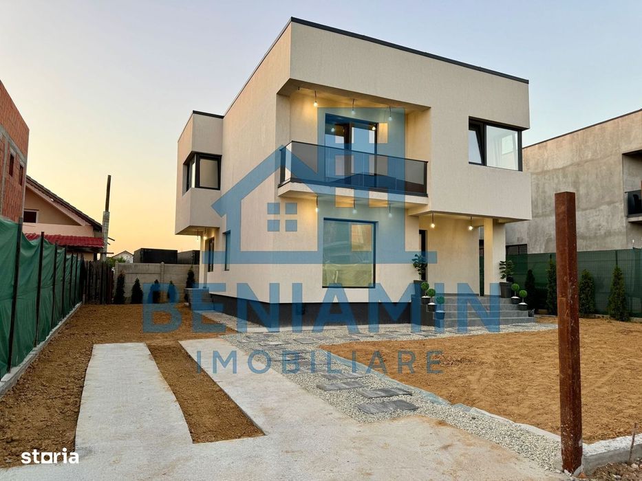 Casa 4 Dormitoare-Living-Bucatarie-2 Bai-169mp-Teren 410-Bariera