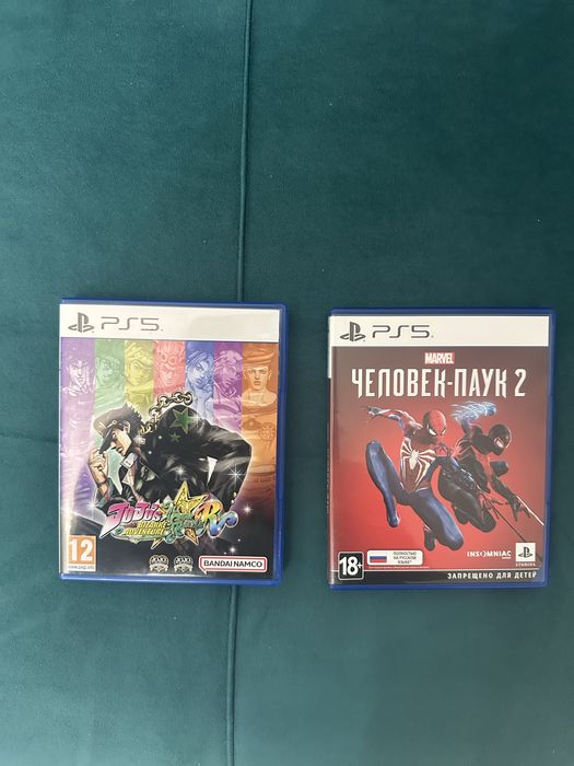 Продам человек паук 2 пс5 диск новый JoJo's Bizarre Adventure аниме