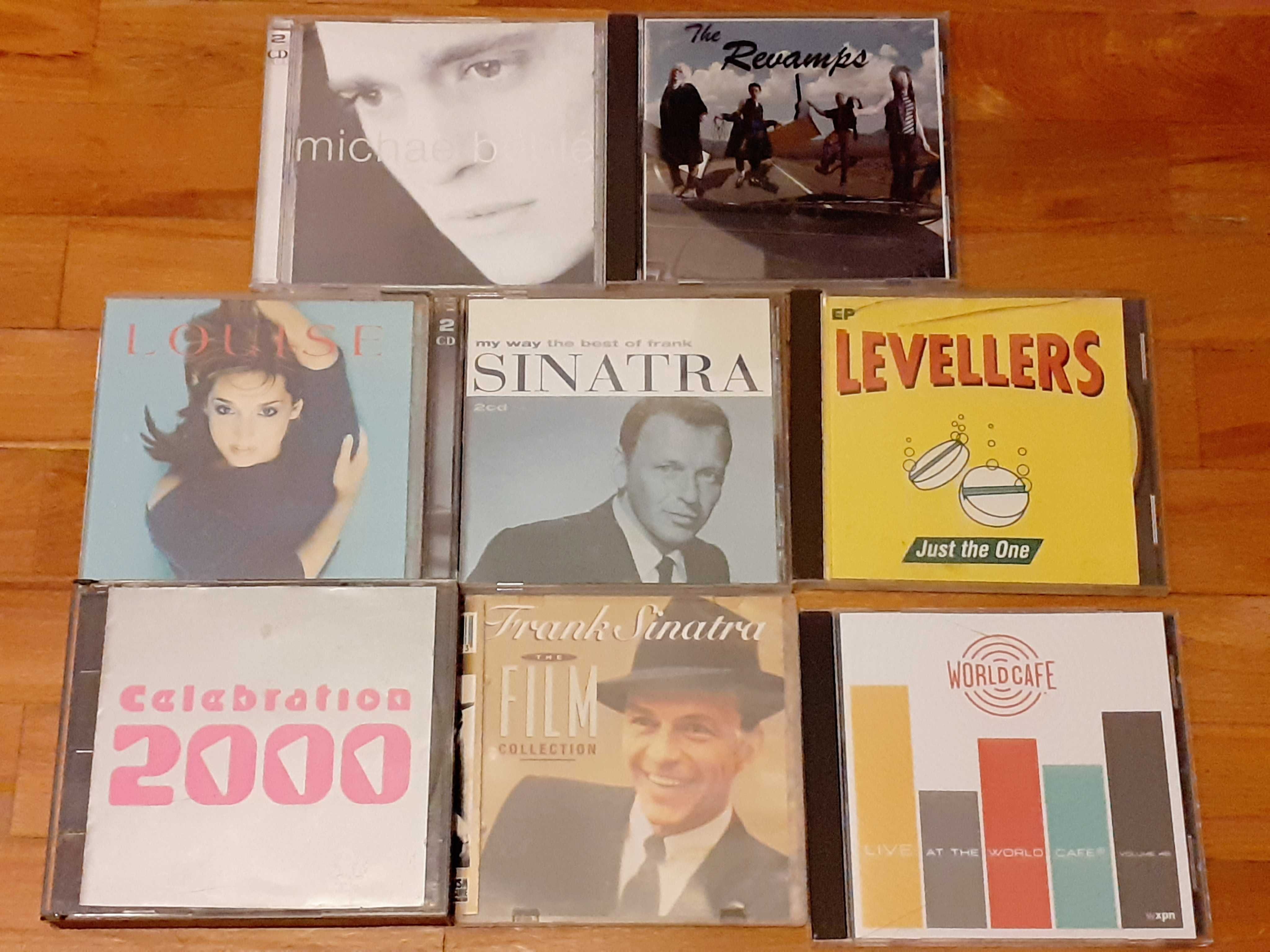90 броя оригинални дискове (CD) с английска музика