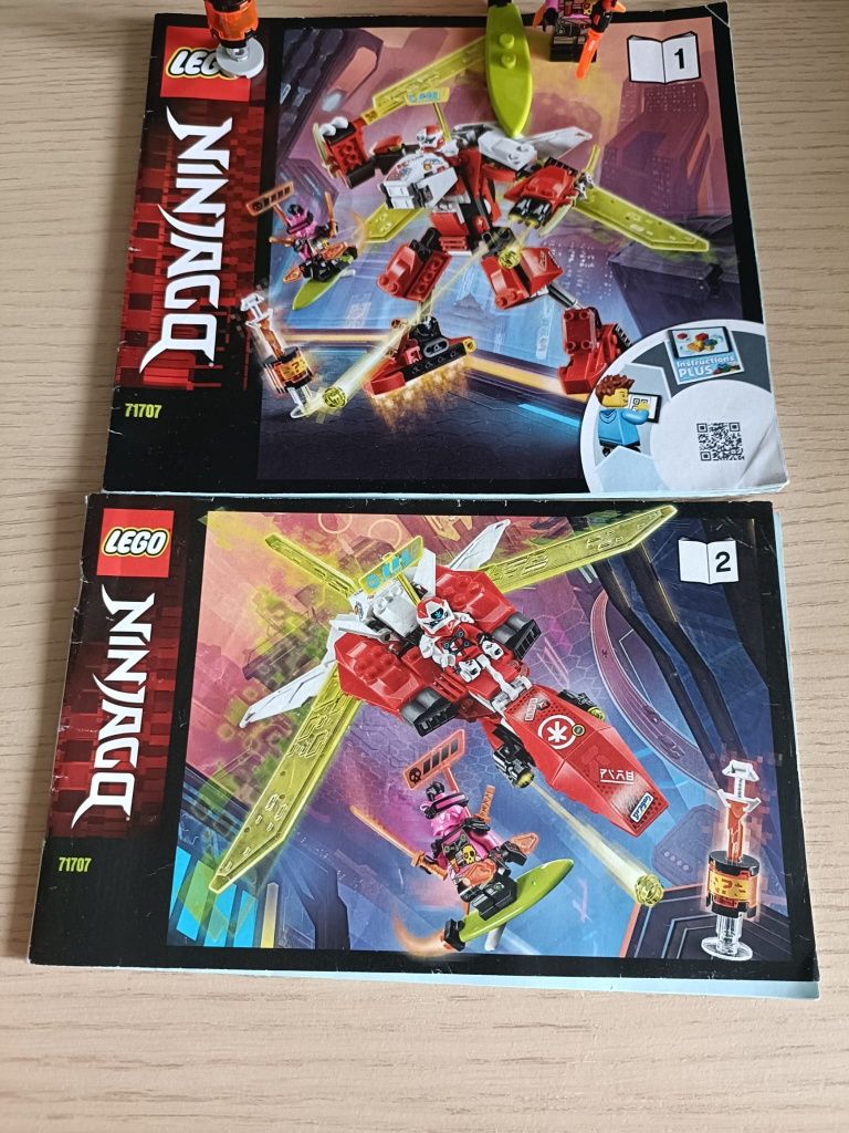 Lego Ninjago robot avion