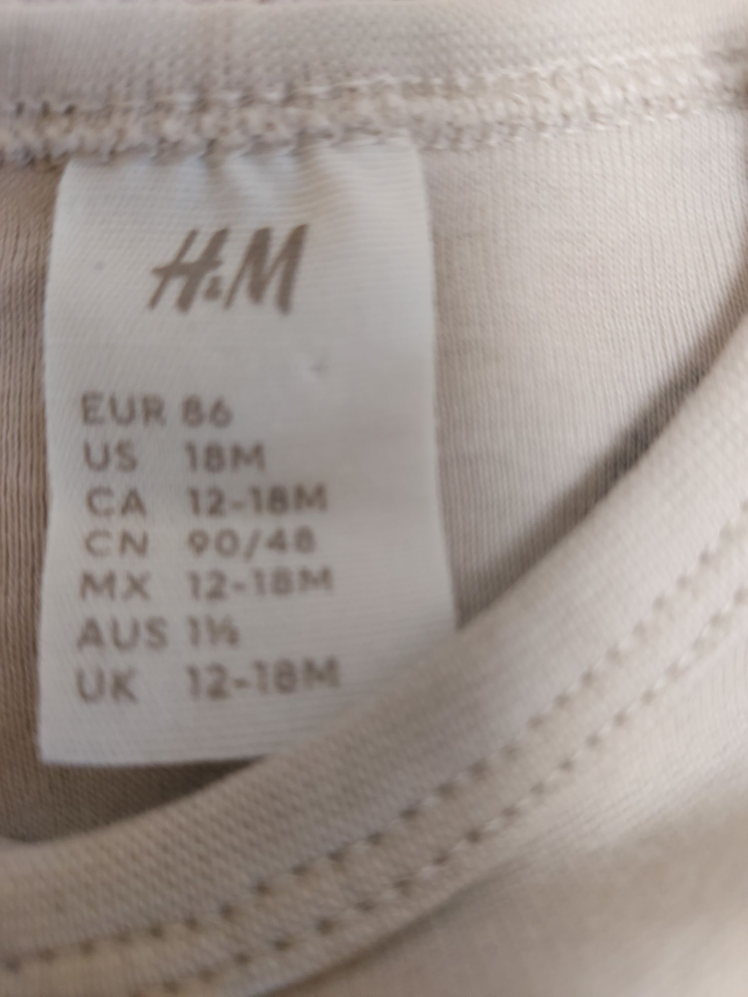 Pantalon și body H&M mărimea 86