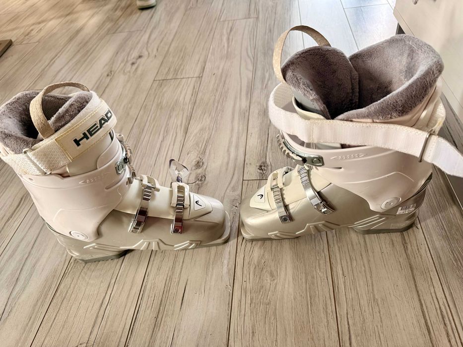 Clapari ski HEAD 41 femei, Silver White