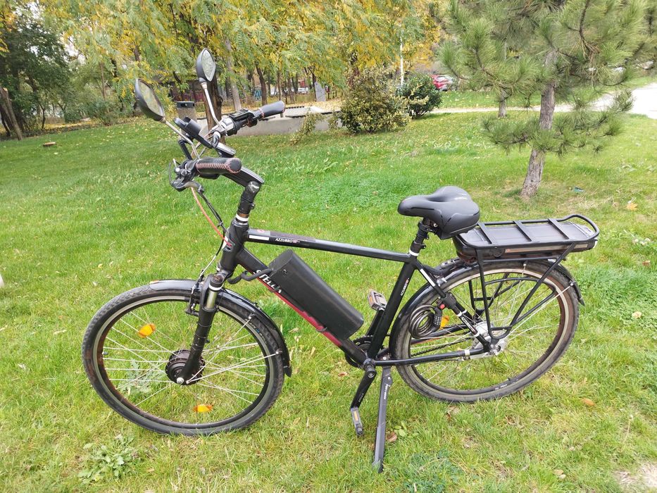 Bicicleta electrica, autonomie 150 Km, 32 Km/h, baterii 28 Ah