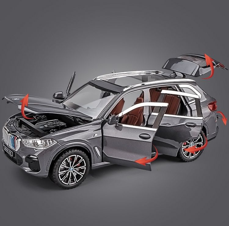 Macheta auto BMW X5, scara 1:24, metalica, noua