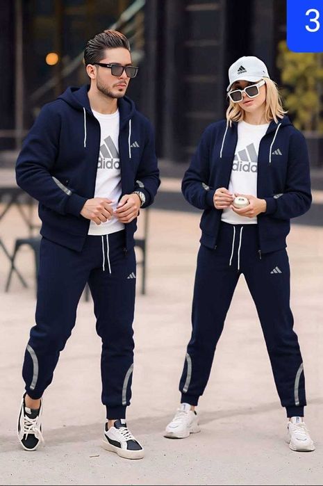 Trening unisex vătuit 3 piese