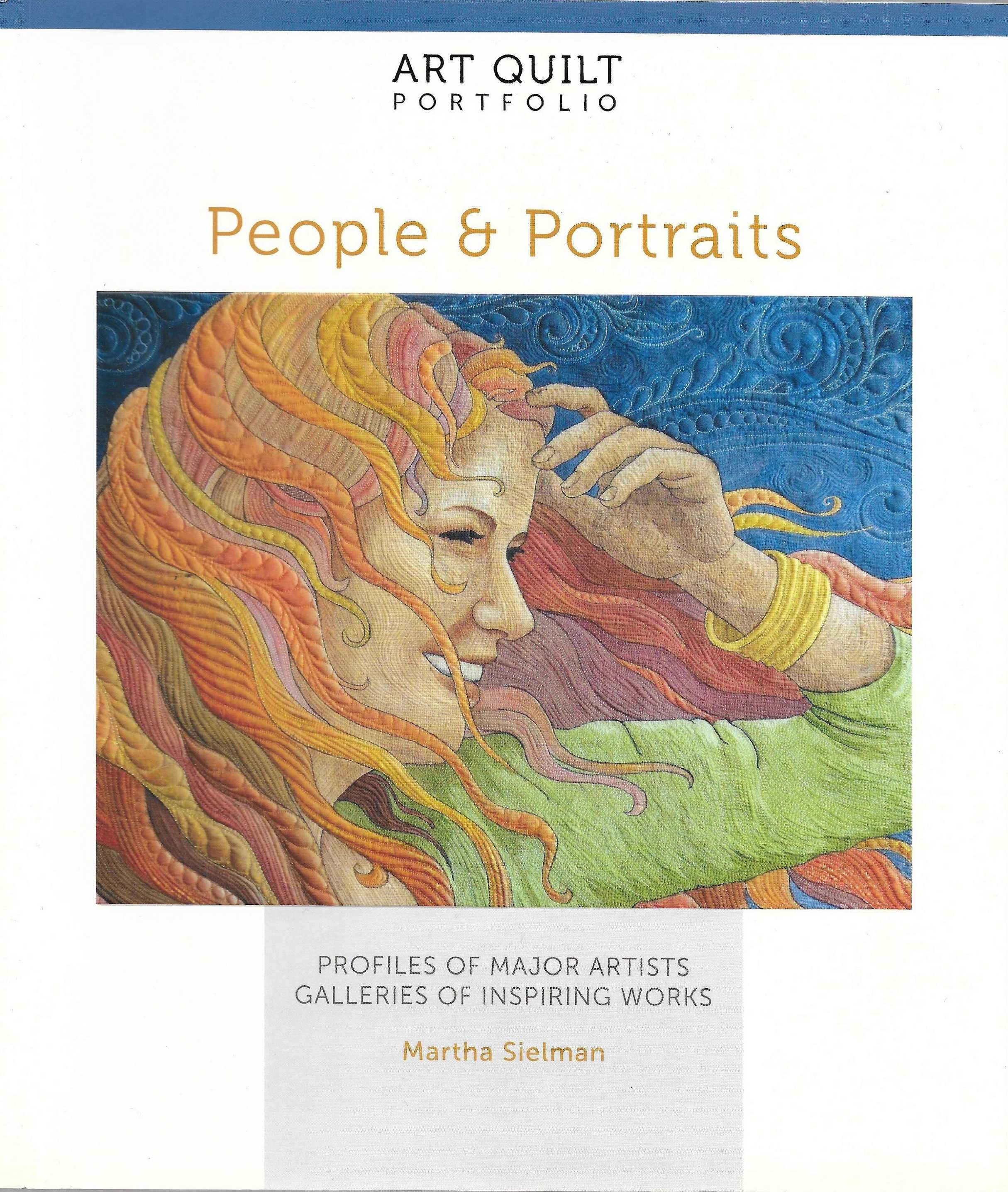 Super carte despre arta Quilt quilting desene persoane si portrete