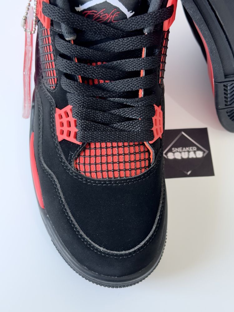 JORDAN 4 Retro Red Thunder - PREMIUM