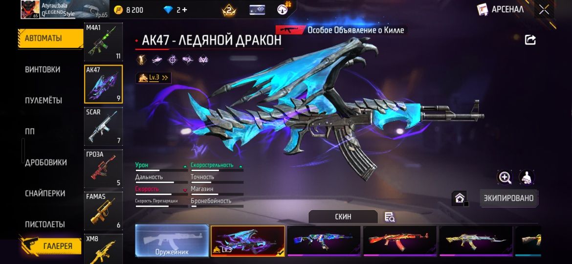 Фф акк за 4000 акку 6 лет