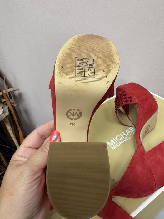 Sandale Michael Kors piele intoarsa 6M