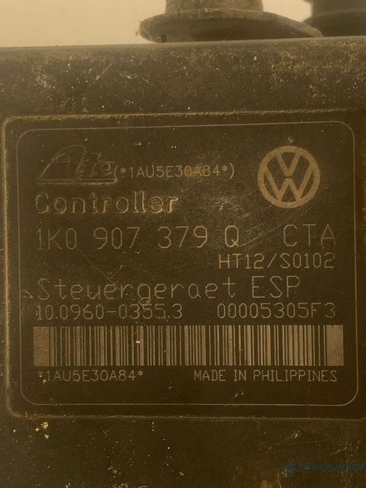 Pompă ABS AUDI A3 II 8P1 2003 - 2013, SKODA OCTAVIA 1Z3 2004 - 2013, VOLKSWAGEN GOLF V 1K1 2003 - 2009 1K0907379Q 1K0614517M