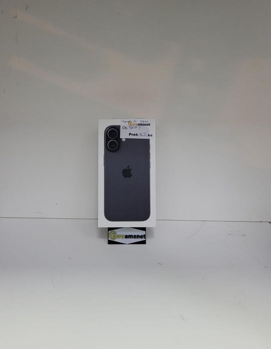 Telefon mobil Apple iPhone 17, 256GB, 5G, Black Top Favorite -P-