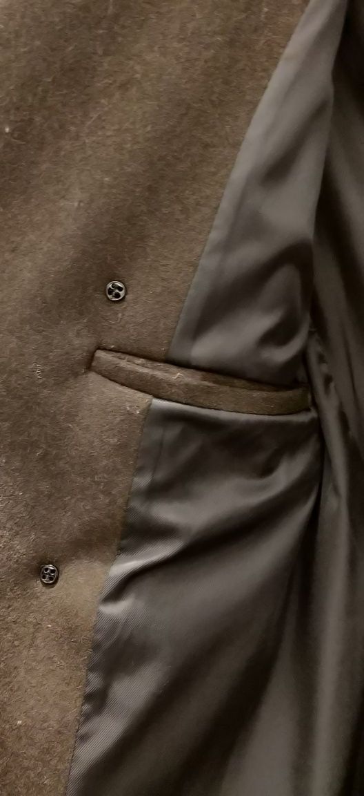 Palton barbati maro H&M 48 XL