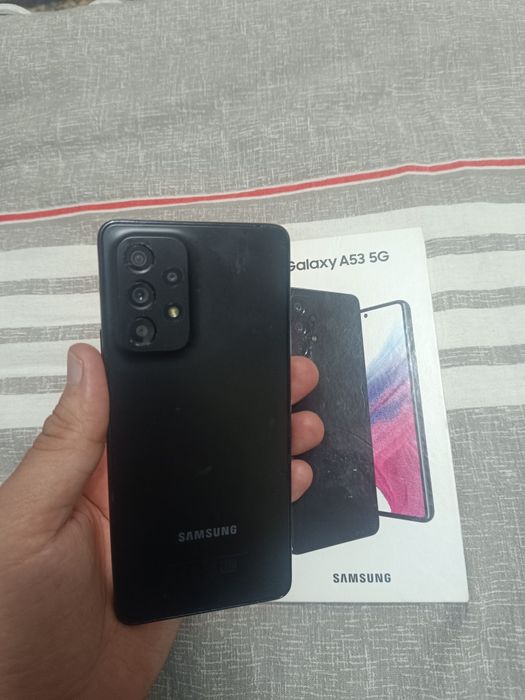 Samsung Galaxy A53 5G Black 6+6/128GB Igravoy Karobka Holati Ideal Zor
